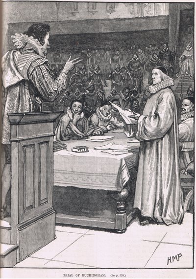 Trial of Buckingham 1626 by Henry Marriott Paget